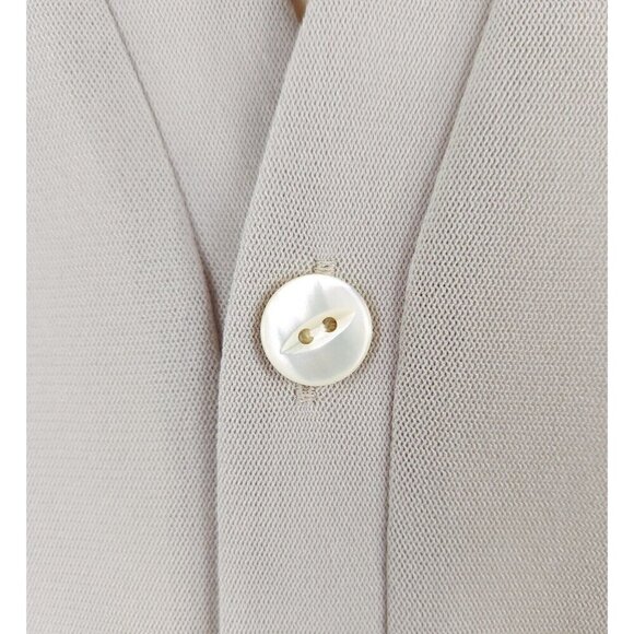 Needles Poly Mesh V-Neck Cardigan in Taupe Size M New - Picture 8 of 16